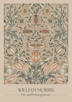 A classic floral design by the renowned textile artist