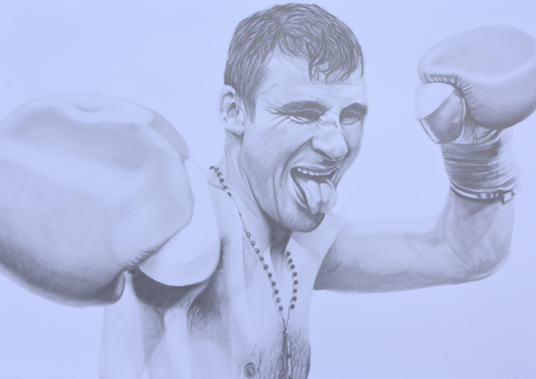 Joe Calzaghe by Dean Coldham