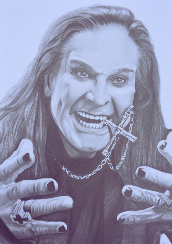 Ozzy Osbourne by Dean Coldham