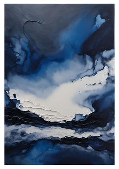 Navy Abstract