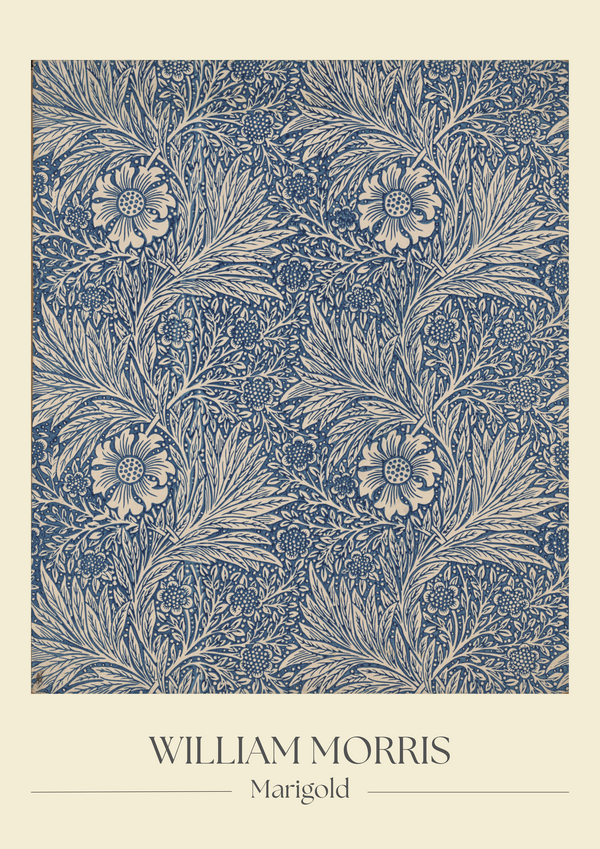 Celebrate the classic charm of William Morris' Marigold print with this wallpaper.