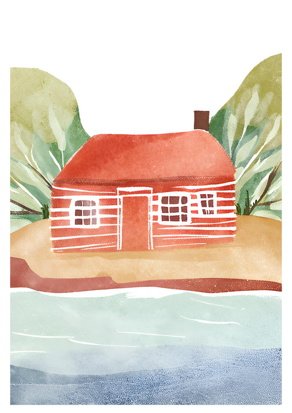 Peaceful getaway on the lake shore