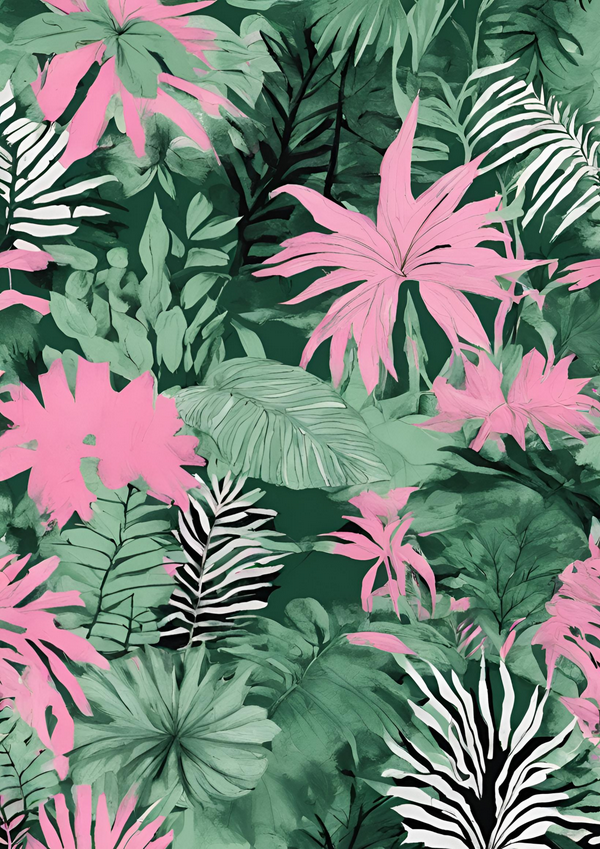 Botanic Beauty in Abstract Art